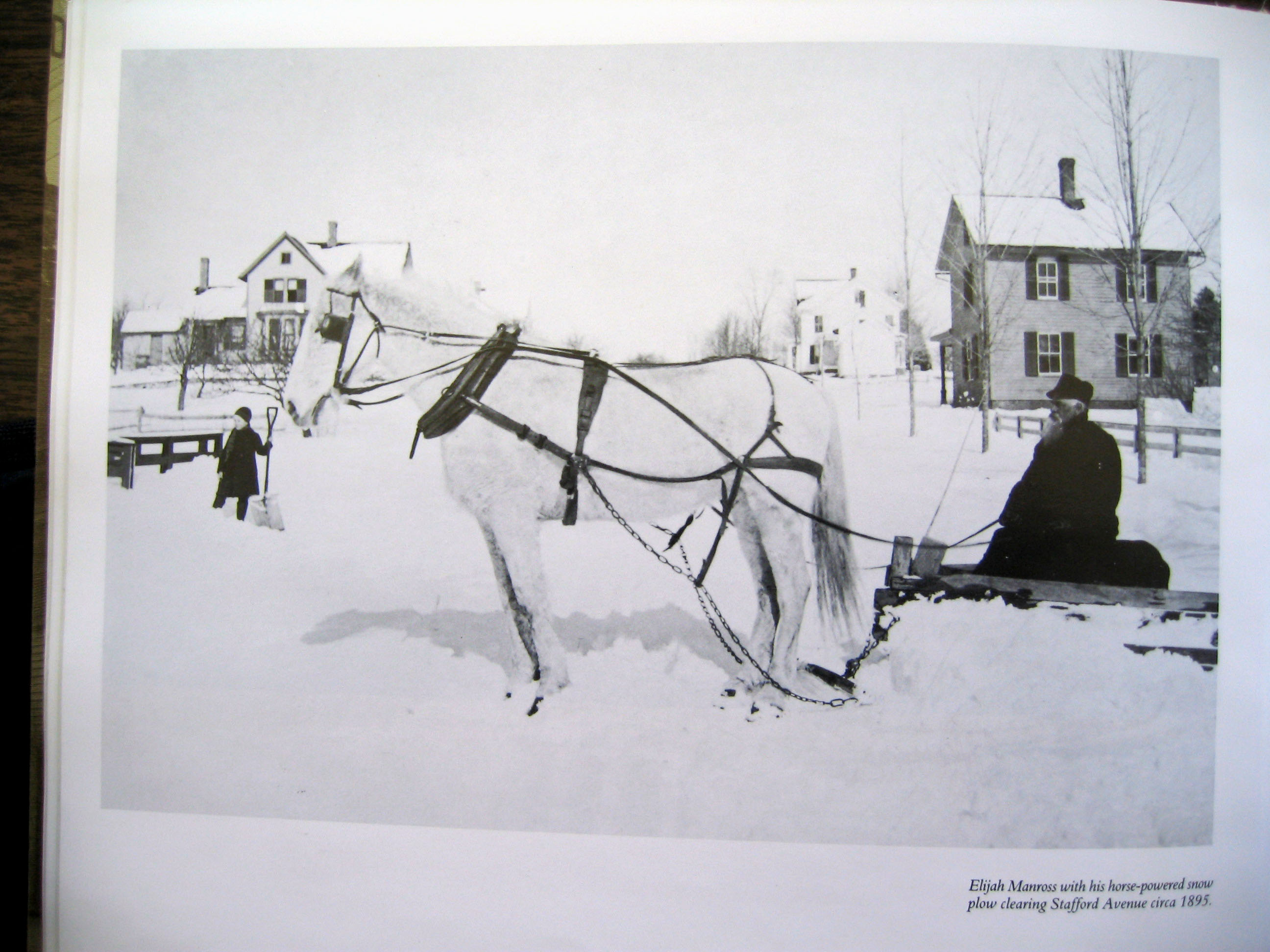 Snow Plow 1895 Stafford Ave